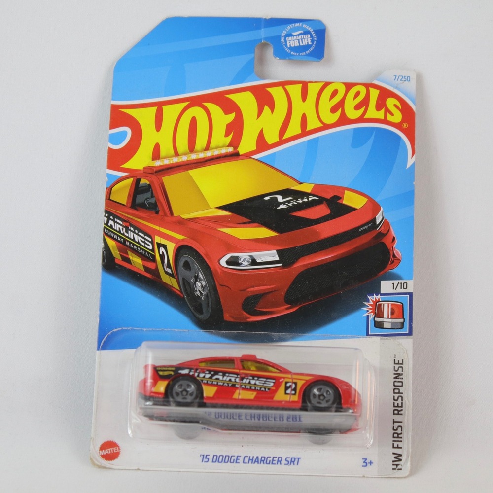 Hot Wheels Burnt Orange '15‎ Dodge Charger SRT Toy Car - NEW